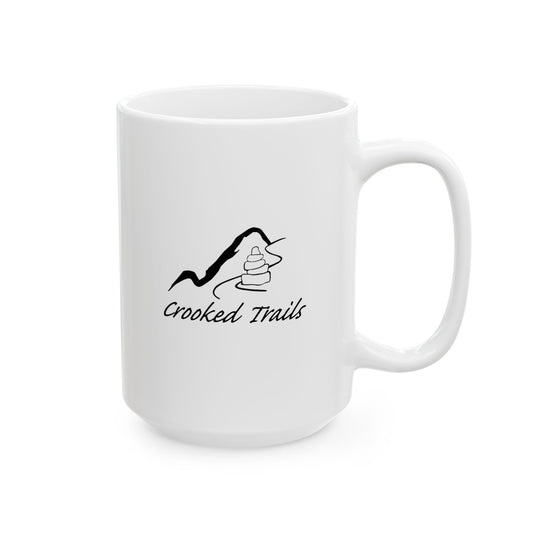 Crooked Trails 15oz Ceramic Mug - Give a gift that gives