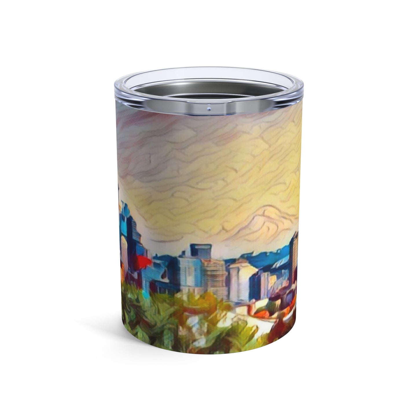 10oz - Seattle Skyline from Kerry Park Beverage Travel Tumbler