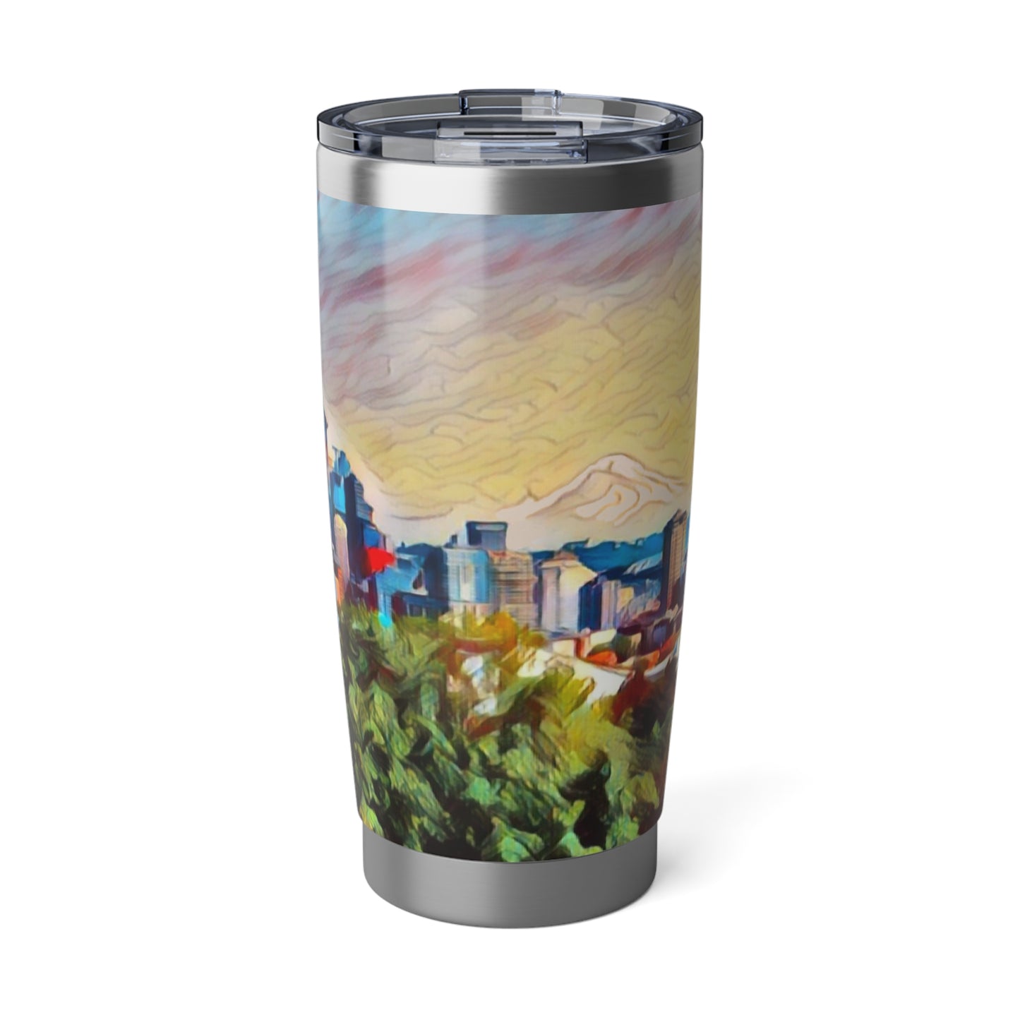 Seattle Skyline from Kerry Park - 20oz Tall Travel Tumbler