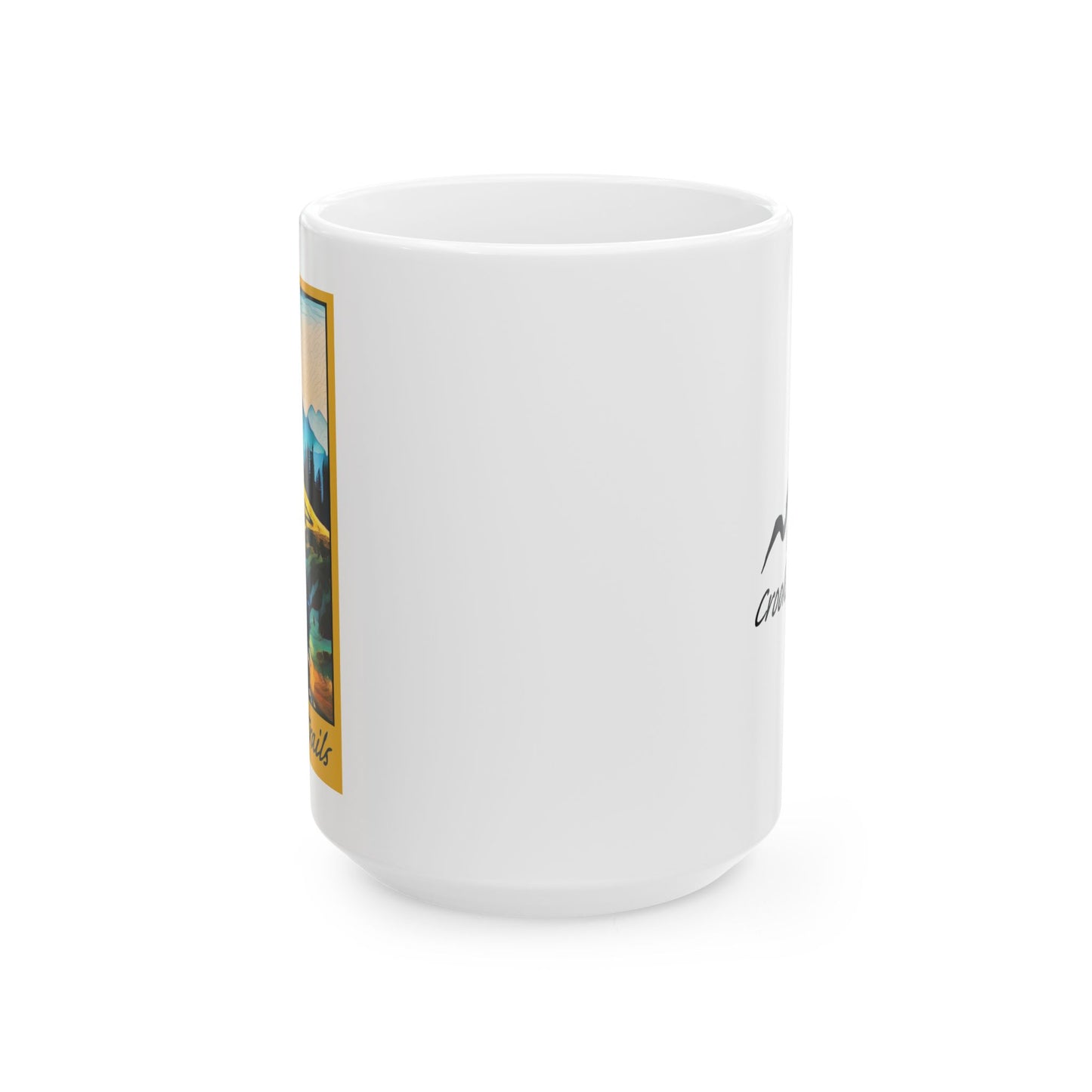 15oz - Crooked Trails Ceramic Mug