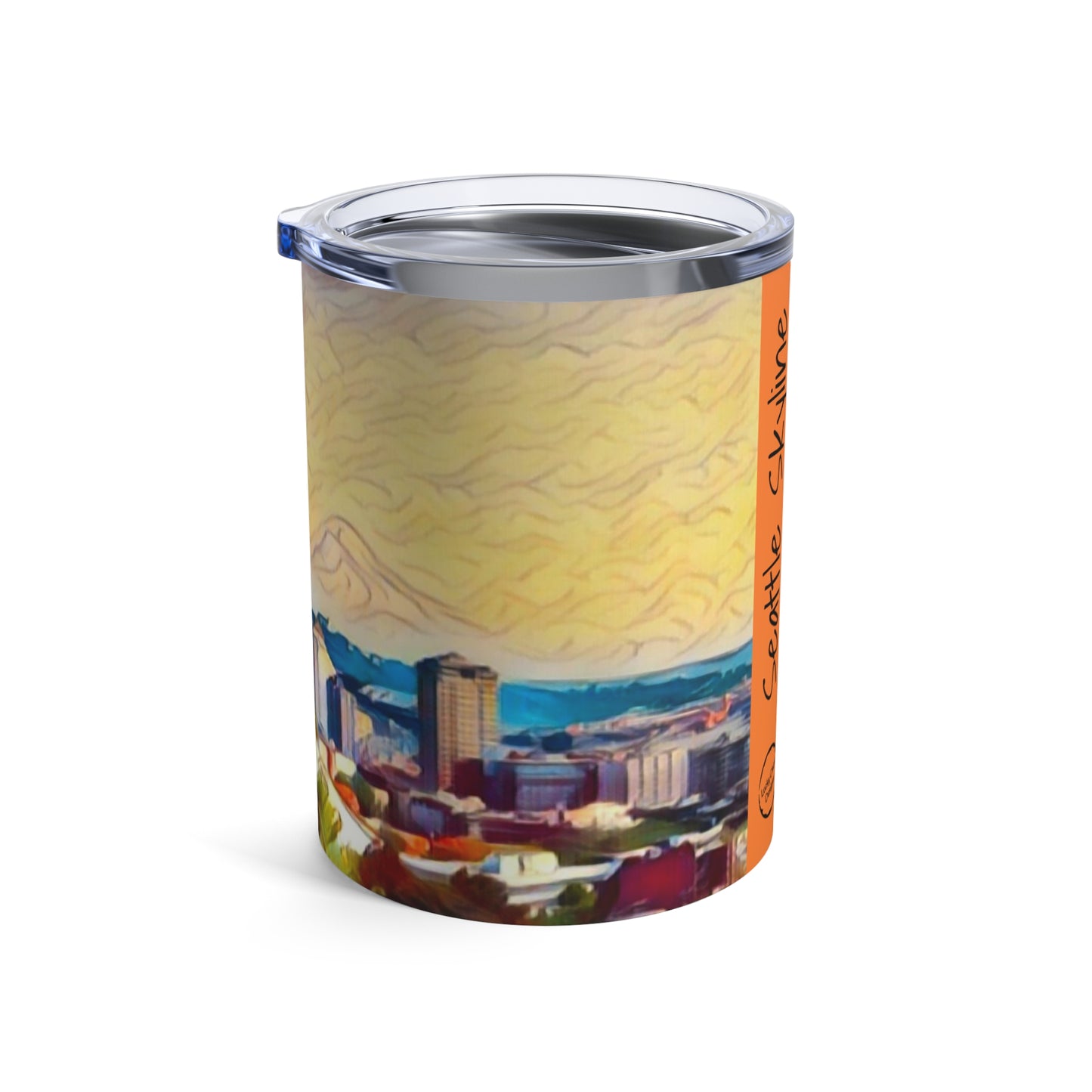 10oz - Seattle Skyline from Kerry Park Beverage Travel Tumbler