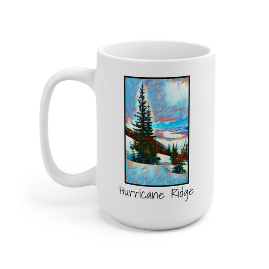15oz - Hurricane Ridge Ceramic Mug