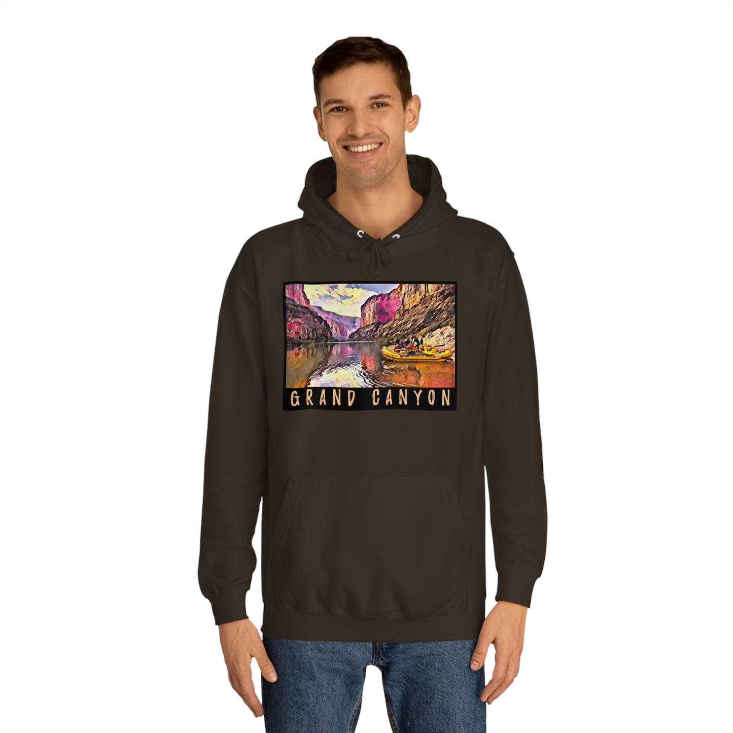 Canyon Morning Unisex College Hoodie