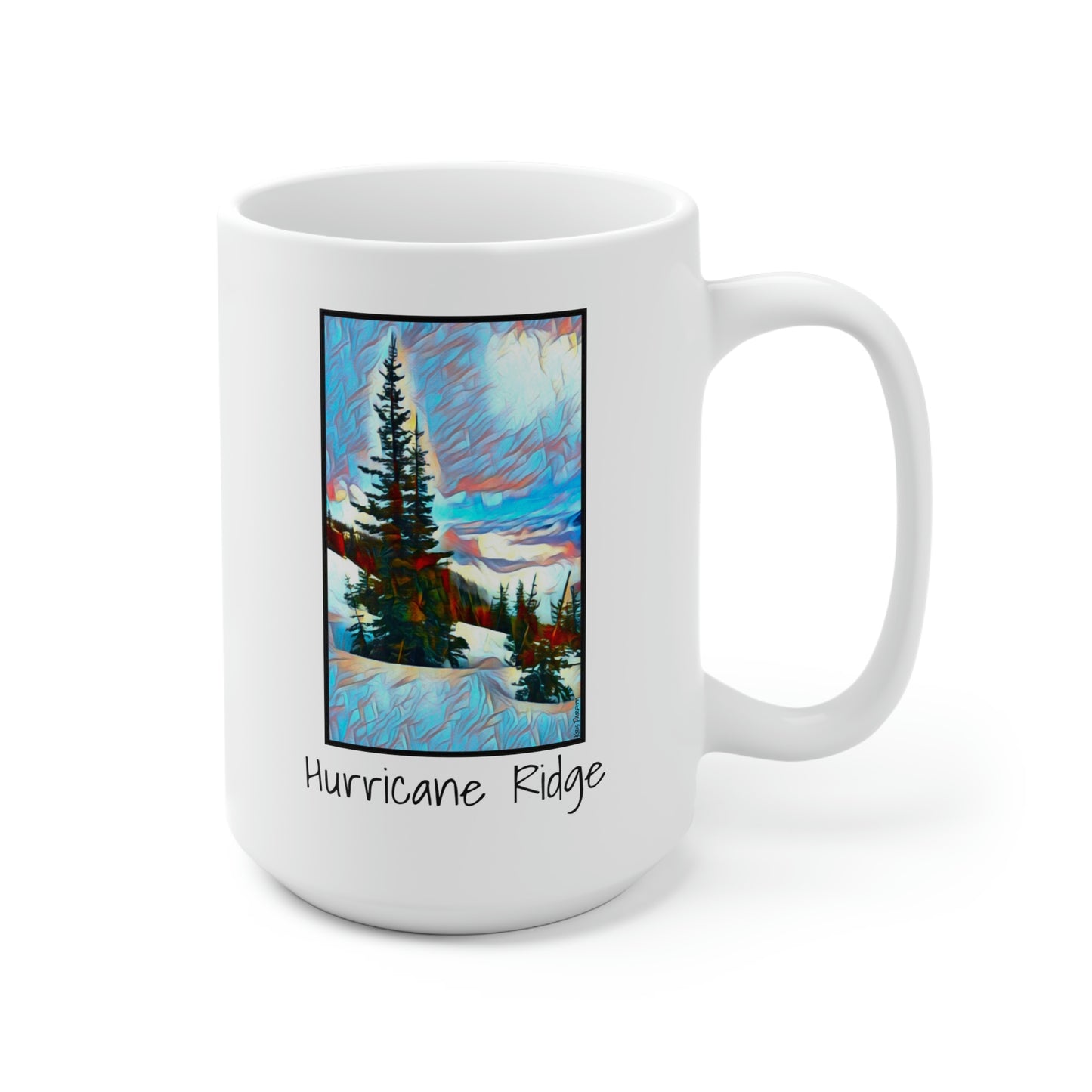15oz - Hurricane Ridge Ceramic Mug