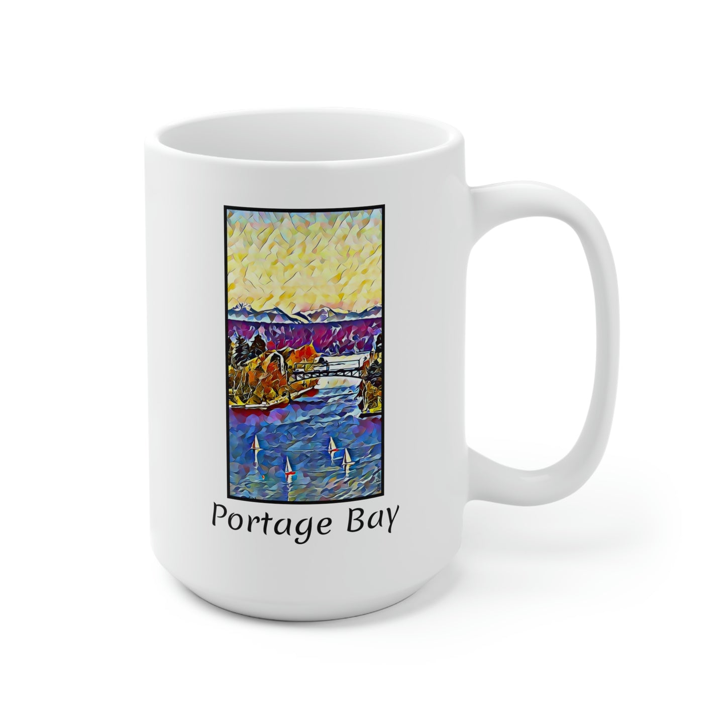 15oz - Portage Bay Ceramic Mug